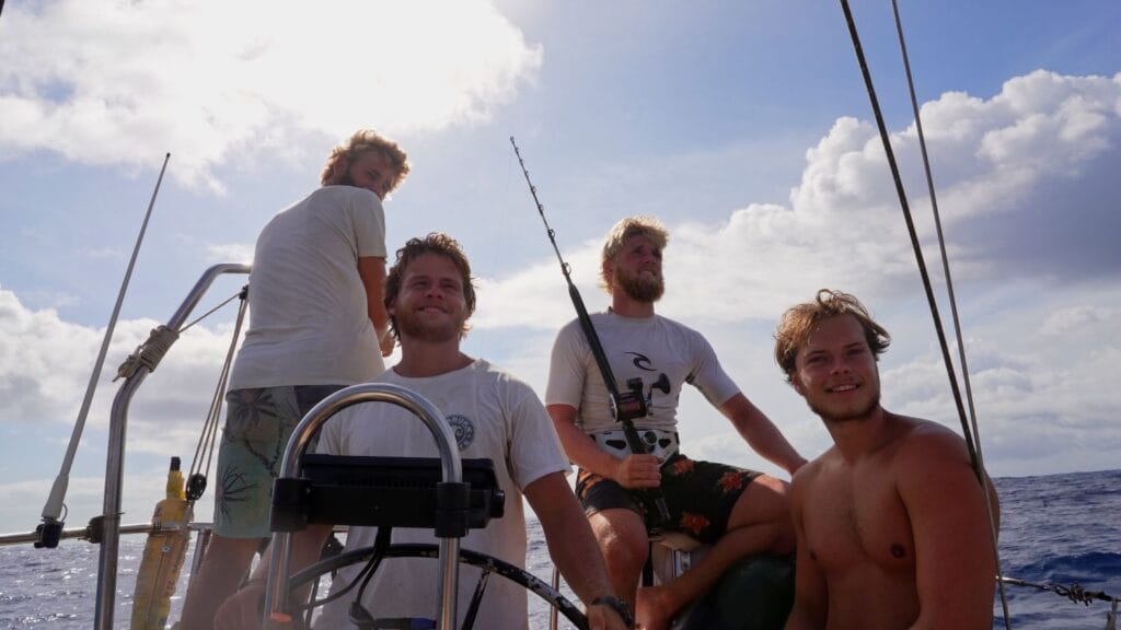 Stabukk sailing på atlanterhavet