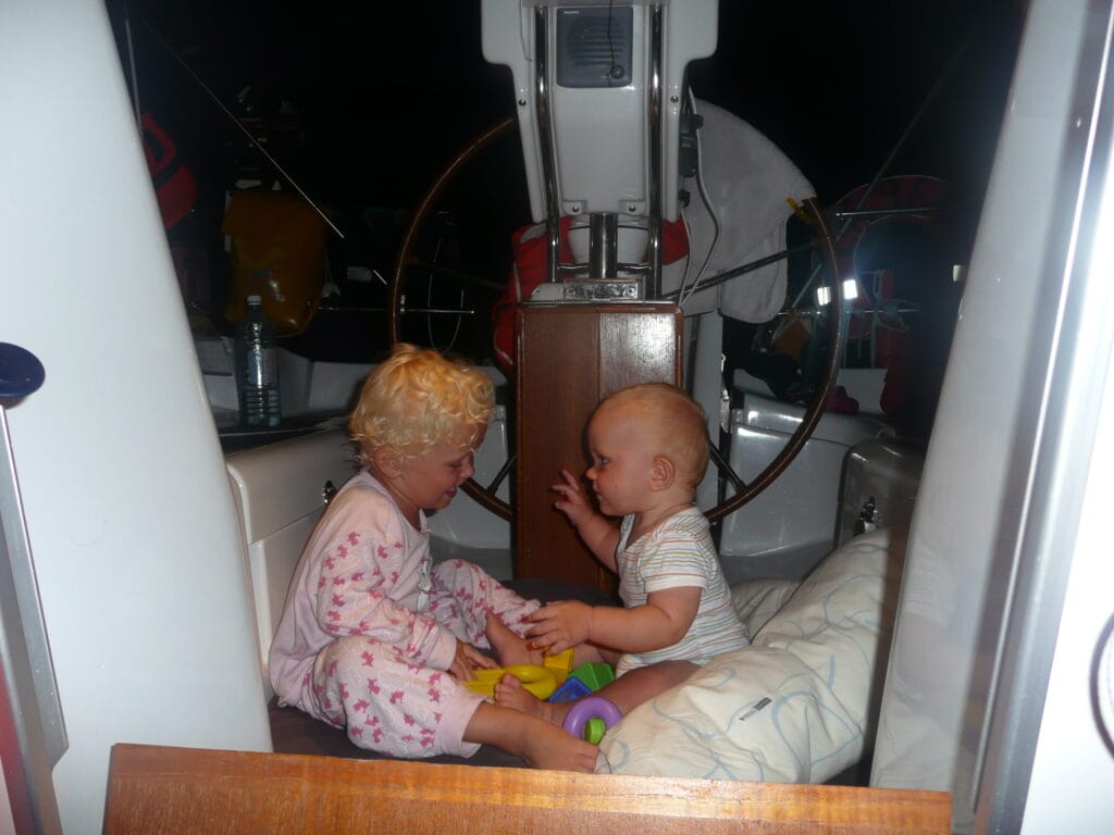 Kids onboard