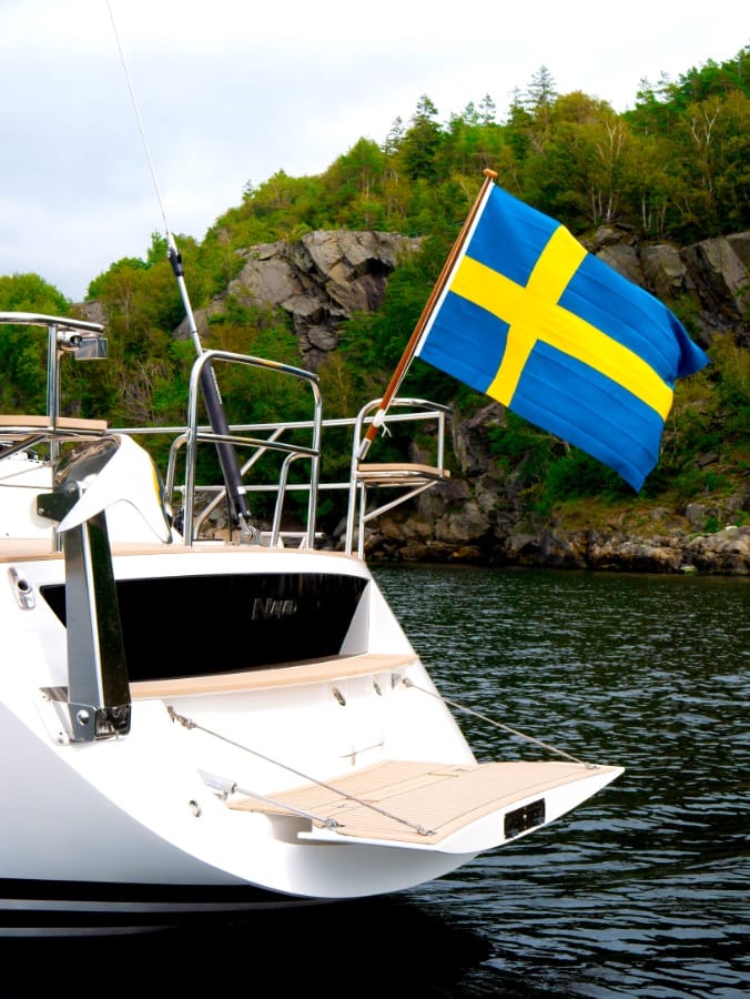 Najad 451 badeplattform
