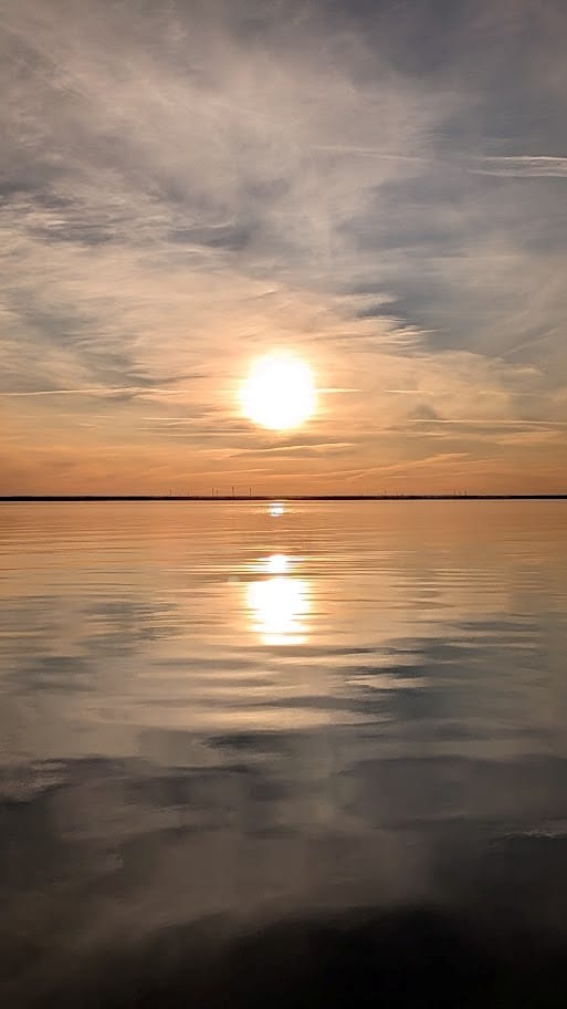 Idyll - solnedgang