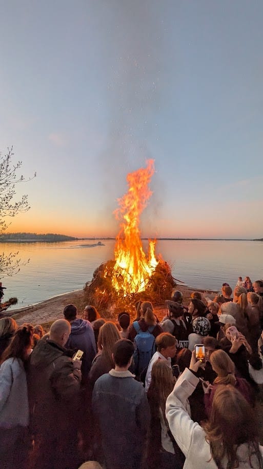 Valborgafton i Sverige